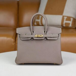 Hermès Birkin 25 Gris Asphalte Togo Gold Hardware