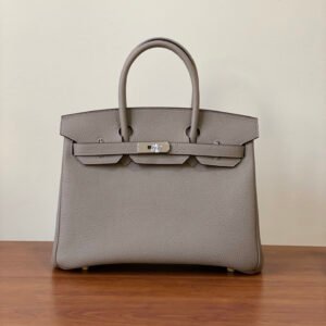 Hermès Birkin 30 Gris Asphalte Togo Silver Hardware
