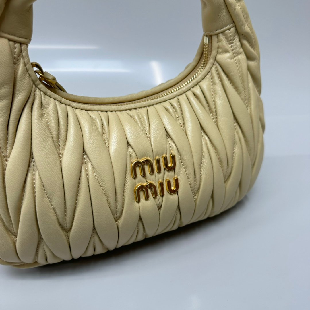 (Butter)MiuMiu Wander Hobo Folded Bag - 图片 4