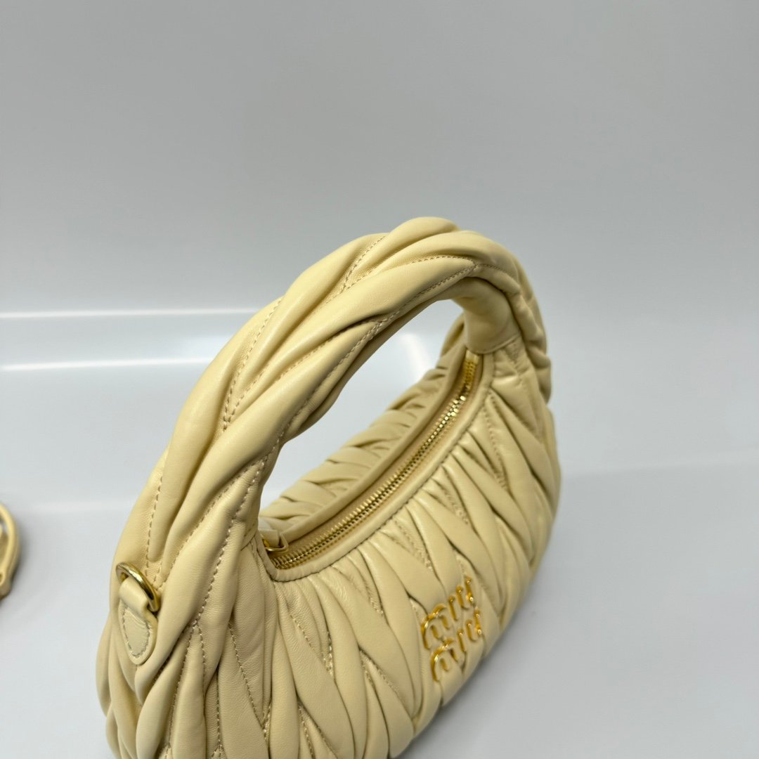 (Butter)MiuMiu Wander Hobo Folded Bag - 图片 5